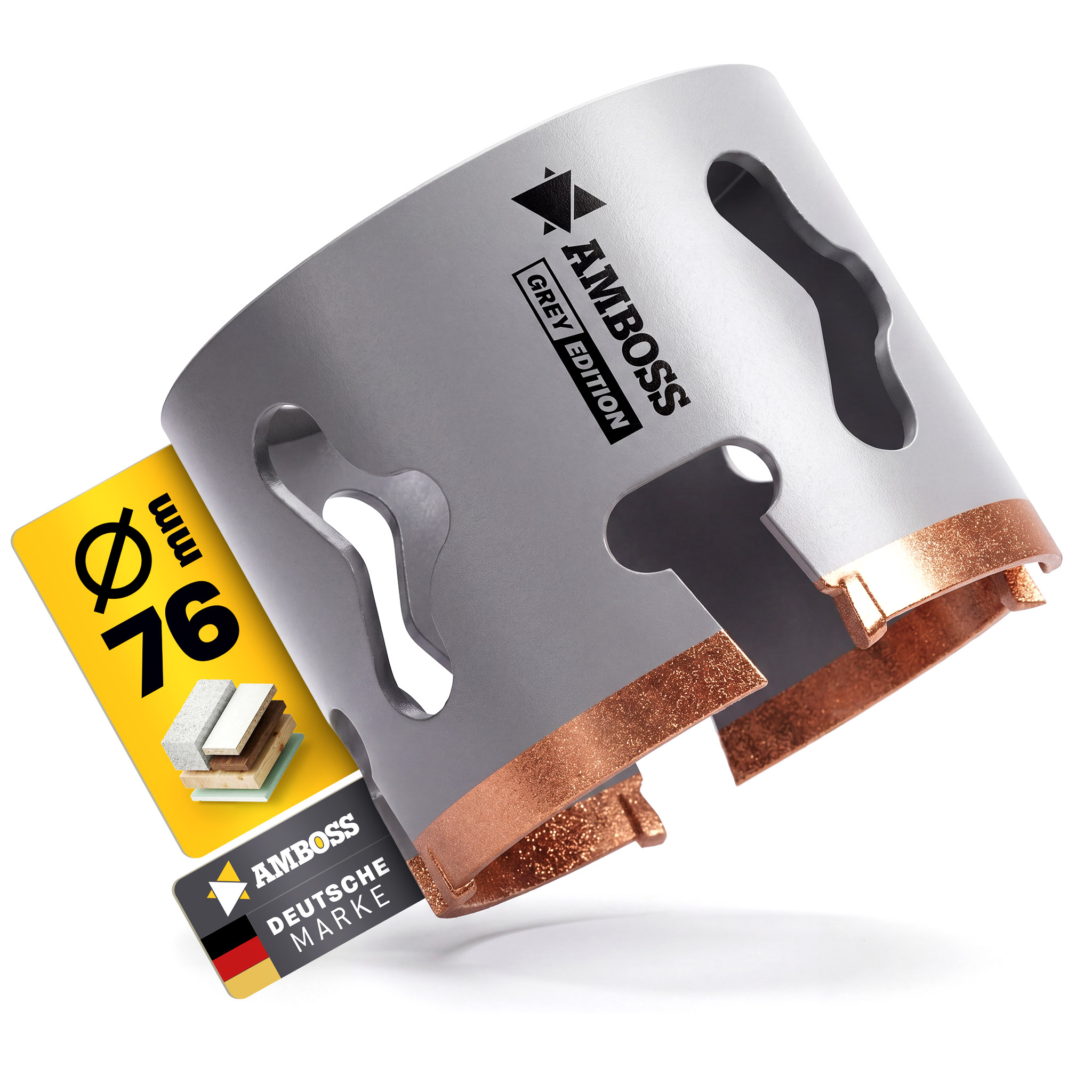 Amboss HM Multifunktions-Lochsäge Ø76 mm (ohne Aufnahme)