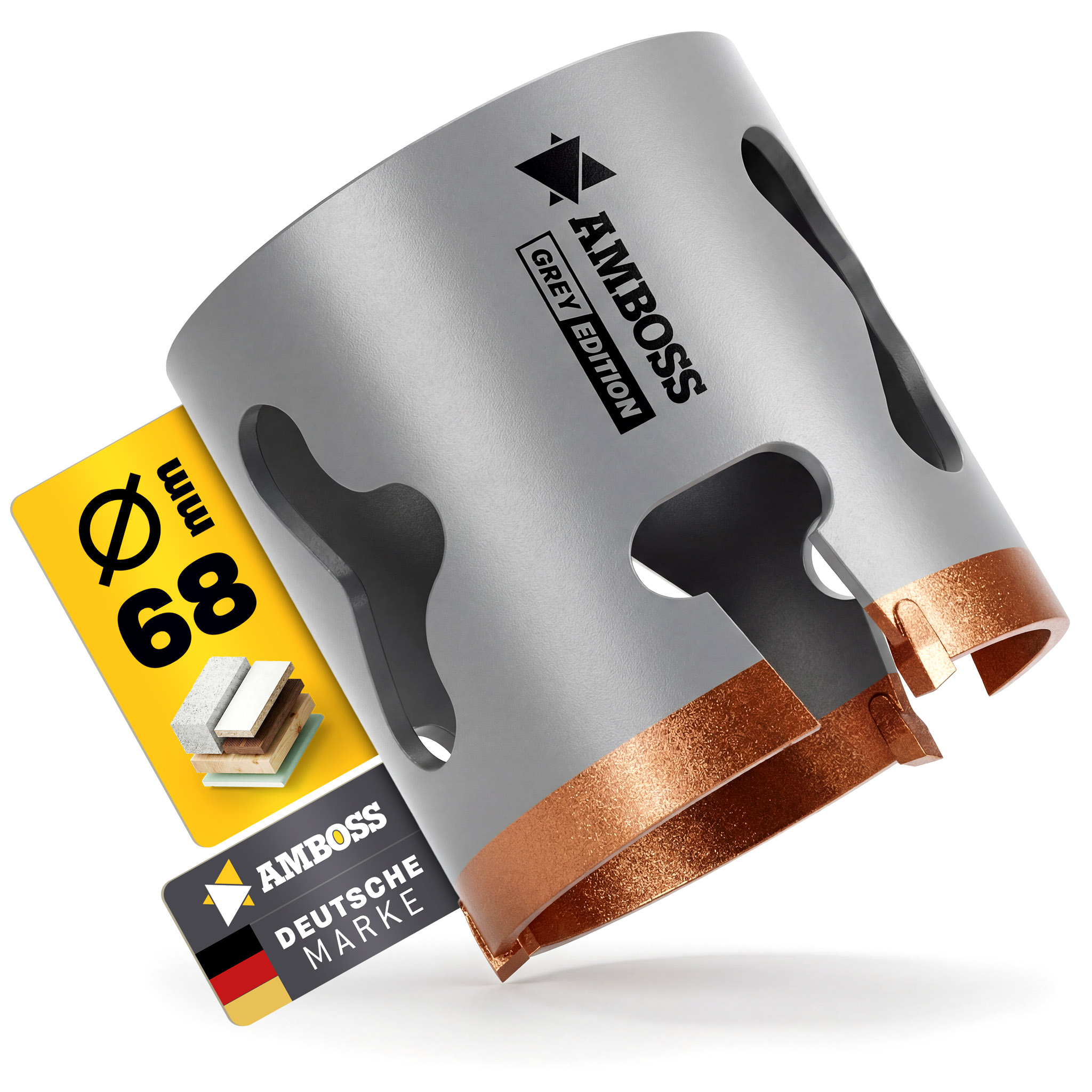 Amboss HM Multifunktions-Lochsäge Ø68 mm (ohne Aufnahme)