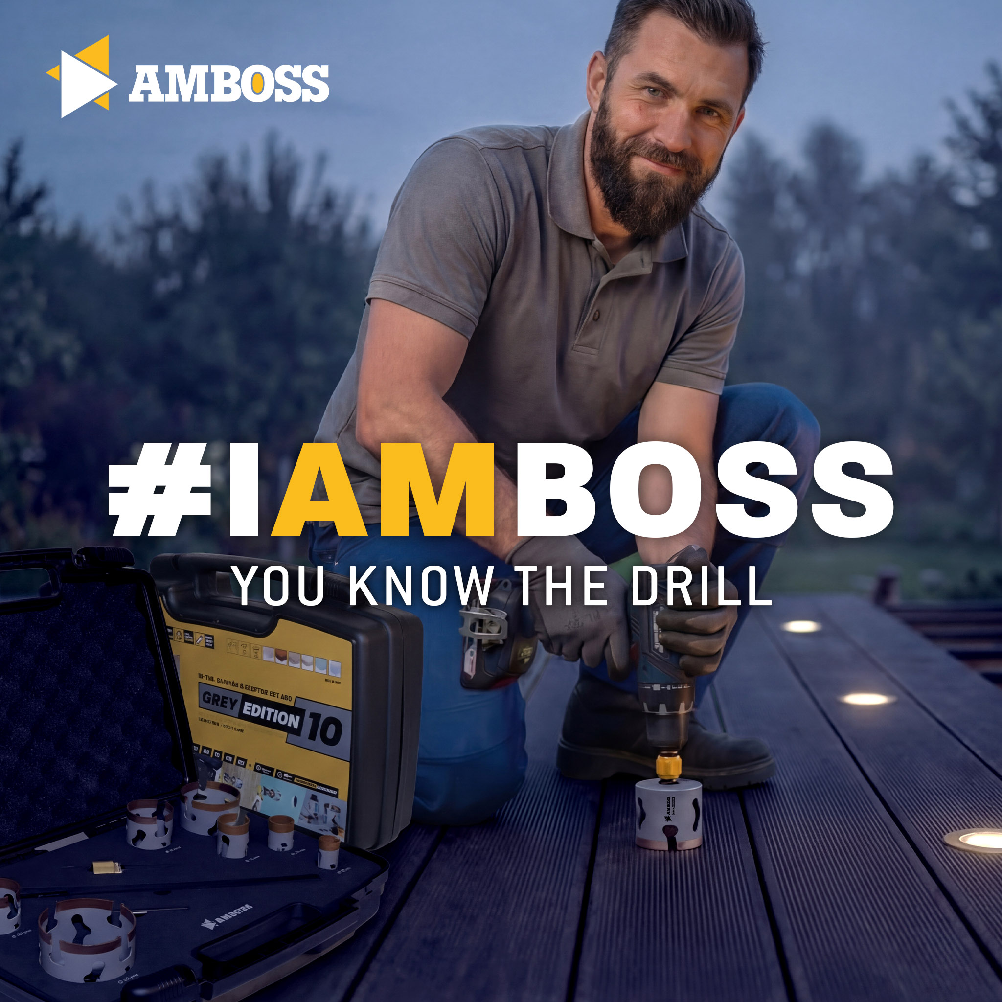 Amboss HM Multifunktions-Lochsäge Ø40 mm (ohne Aufnahme)