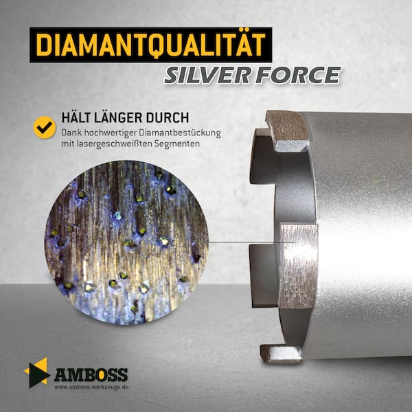Amboss Dosensenker Ø 68 mm - M16-Aufnahme (Schnitttiefe 90 mm)