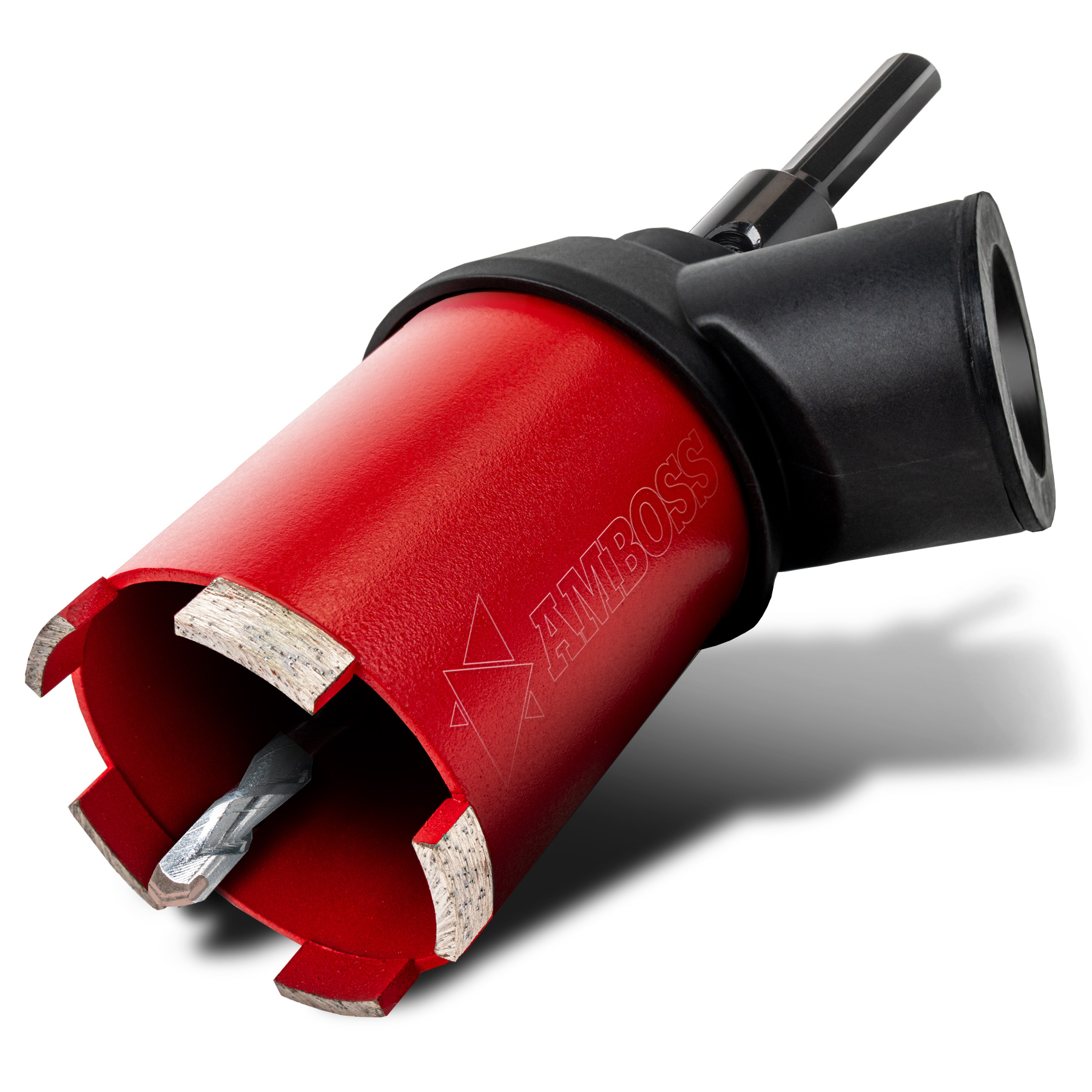 Dosensenker Red Force - 82 mm - 6-kant Set mit Absaugung