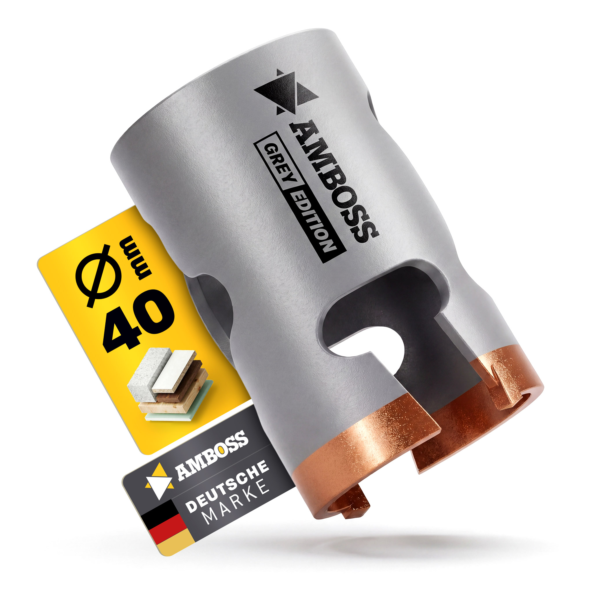 Amboss HM Multifunktions-Lochsäge Ø40 mm (ohne Aufnahme)